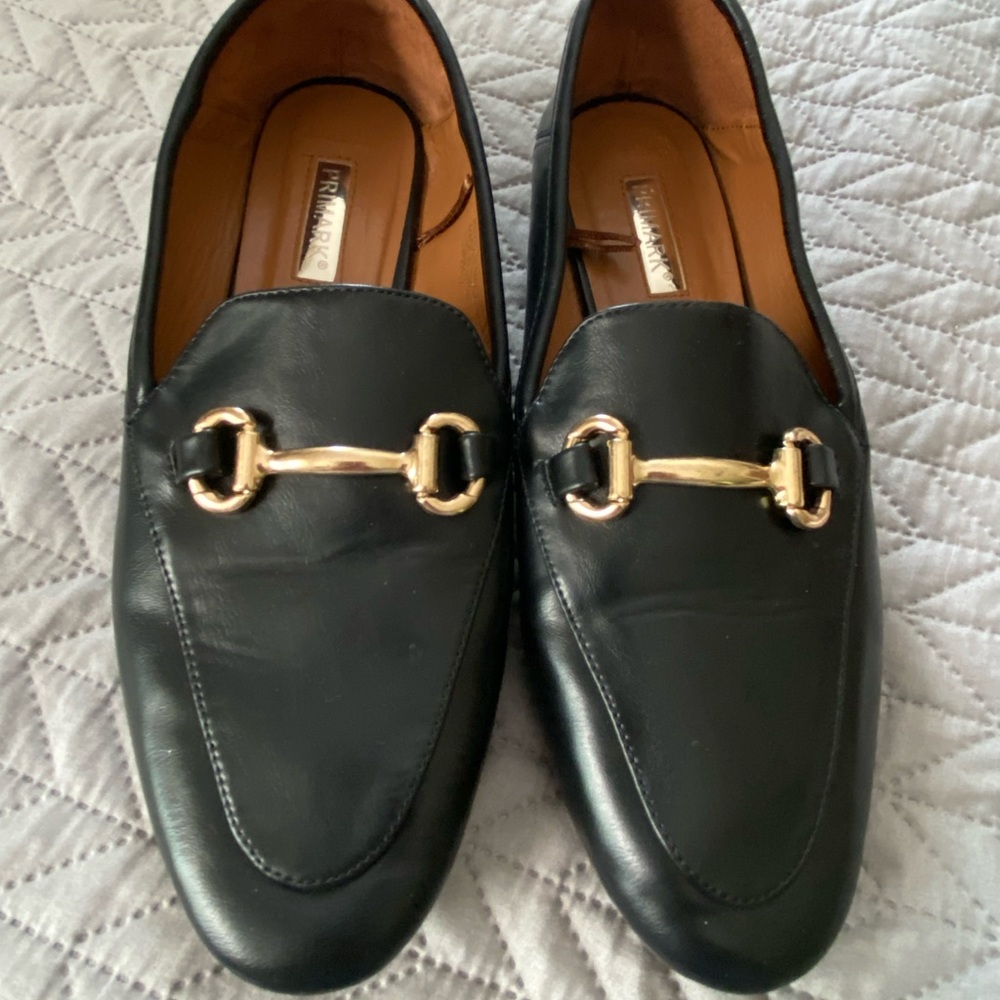 Black Horsebit loafers